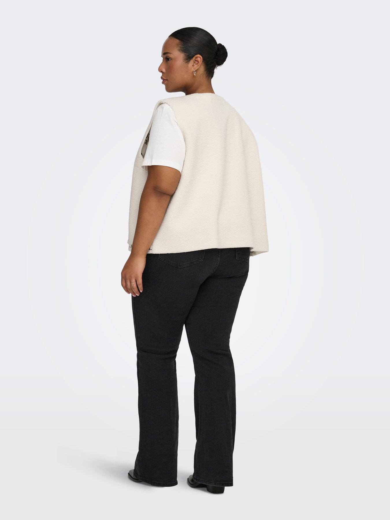 Veste Coco - Gilet Sherpa avec broderie