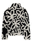 Veste moumoute à fleurs - Veste Amy