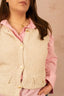 GILET CELESTE - grande taille -  LAÏLLA