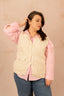 GILET CELESTE - grande taille -  LAÏLLA