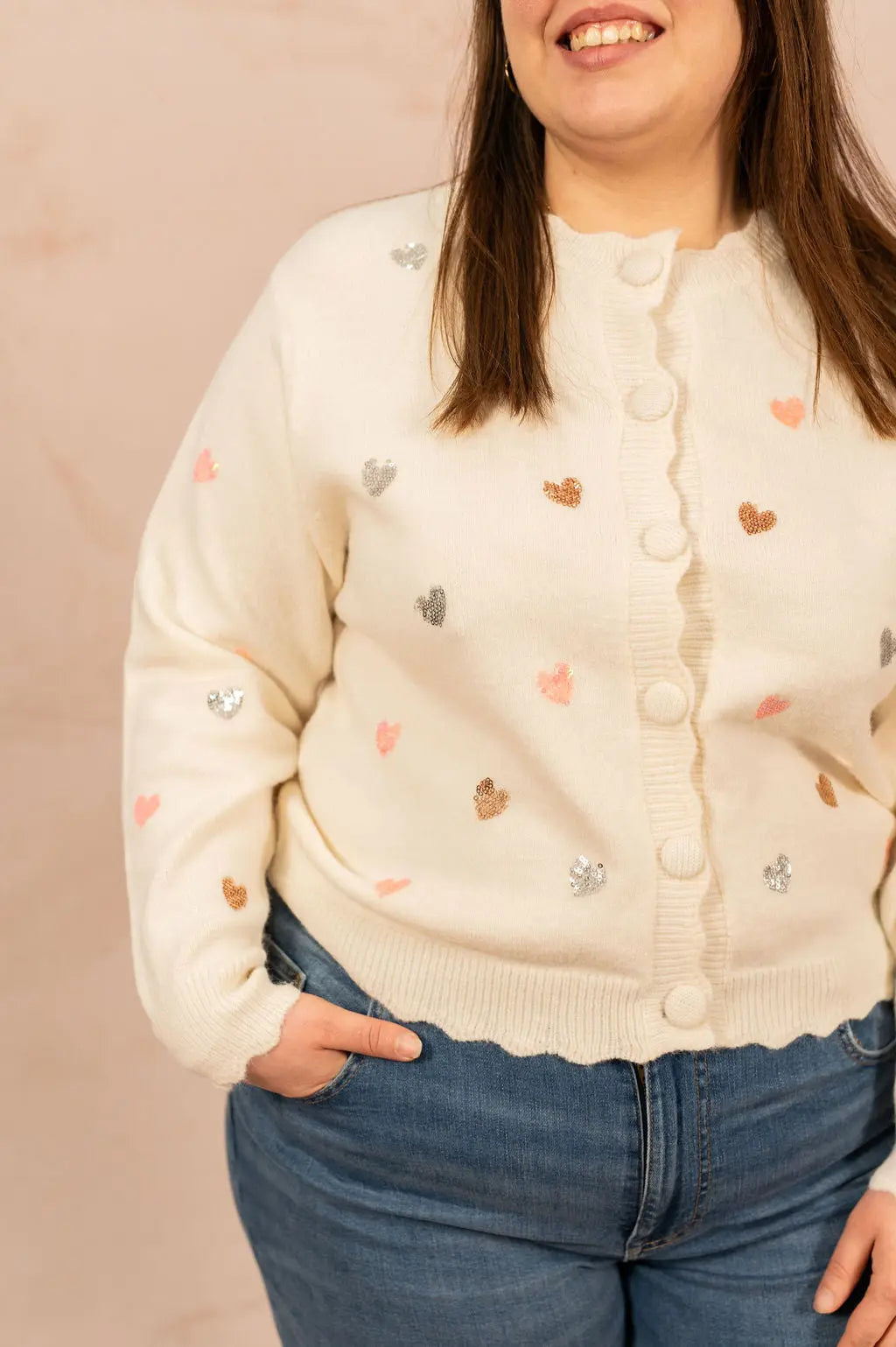 GILET MURIEL - grande taille -  LAÏLLA