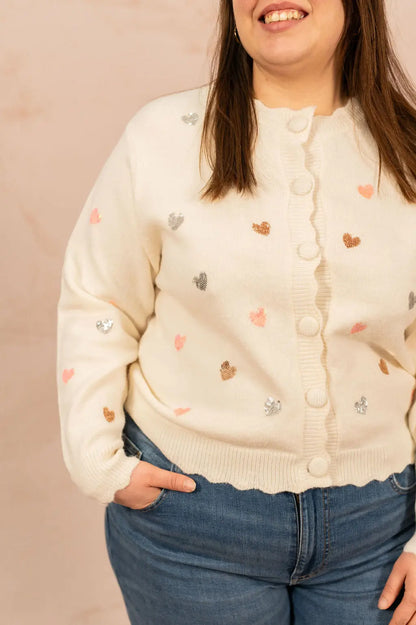 GILET MURIEL - grande taille -  LAÏLLA