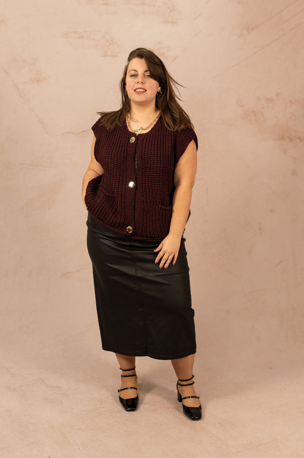 GILET ZÉLIE - grande taille -  LAÏLLA