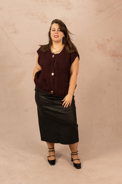 GILET ZÉLIE - grande taille -  LAÏLLA