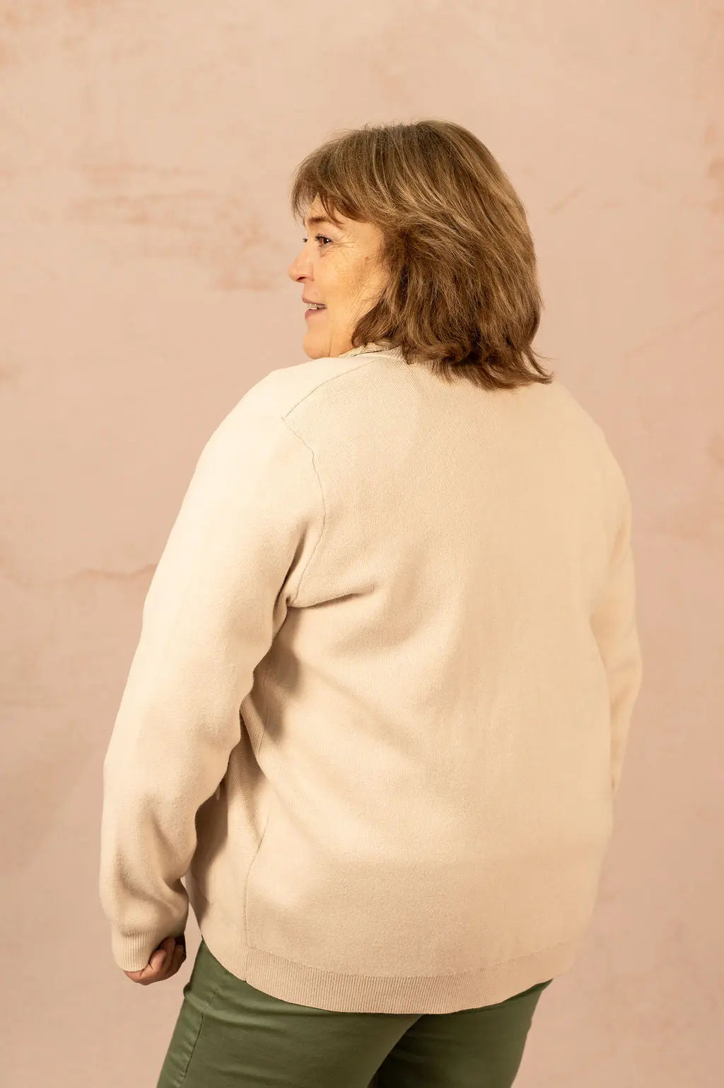 Gilet bomber avec pressions - Gilet Apple - grande taille -  LAÏLLA