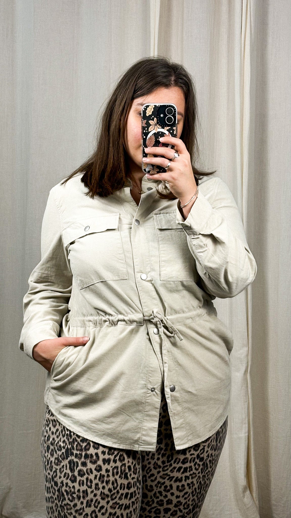 Chemise Aime – Chemise saharienne beige