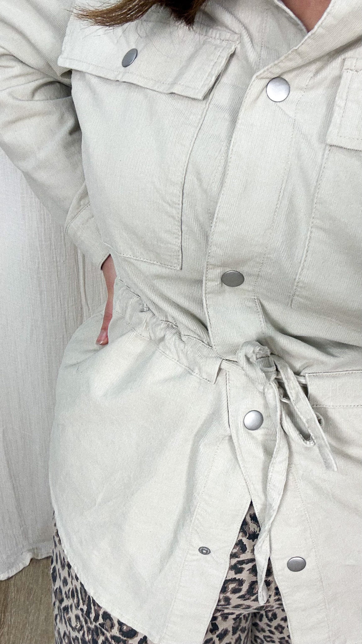 Chemise Aime – Chemise saharienne beige