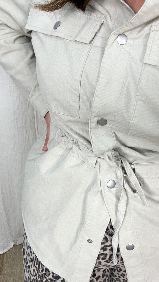 Chemise Aime – Chemise saharienne beige