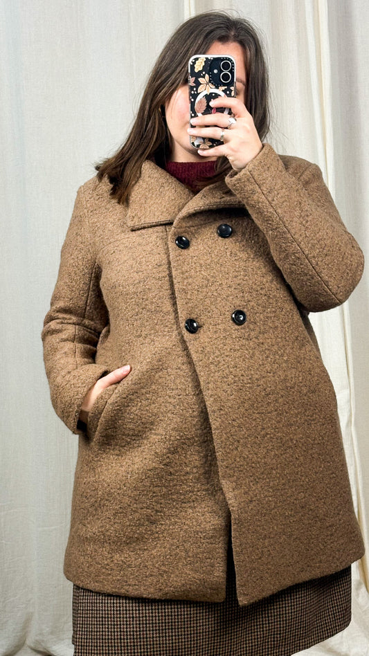 Manteau Sophia – Manteau camel élégant