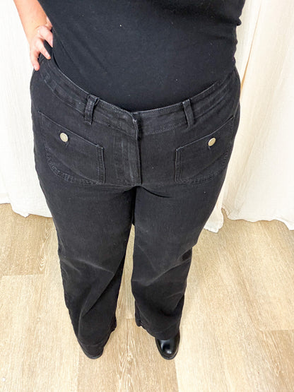 Jean Kayla – Jean wide leg femme