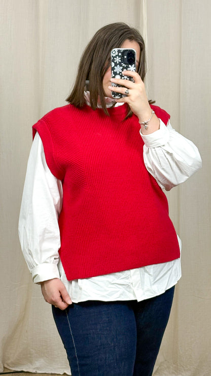 Pull Adèle – Pull sans manches femme