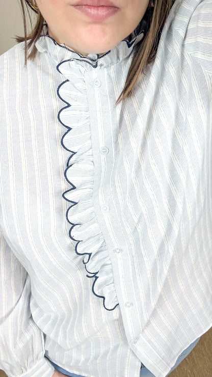 Blouse Dalia – Blouse rayée femme