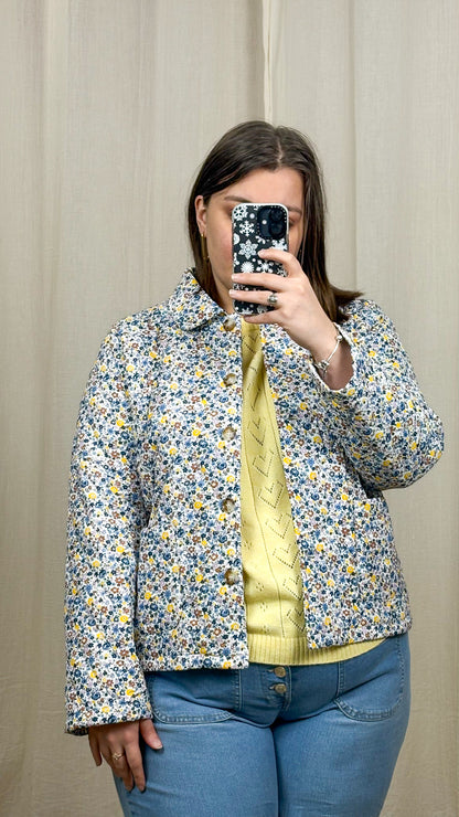 Veste Roseline – Veste fleurie femme