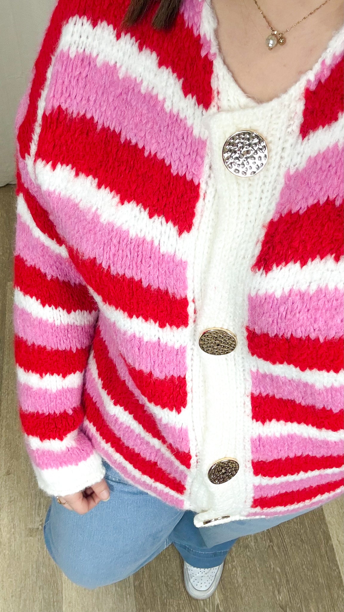 Gilet Malaurie – Gilet rayé femme