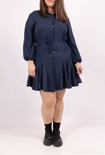 Robe chemise coupe patineuse - Robe Marianne