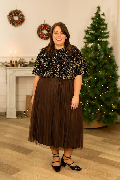 JUPE ANGÈLE - grande taille -  LAÏLLA