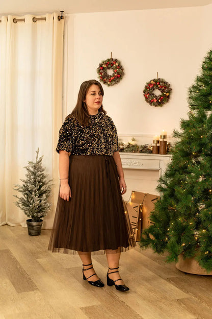 JUPE ANGÈLE - grande taille -  LAÏLLA