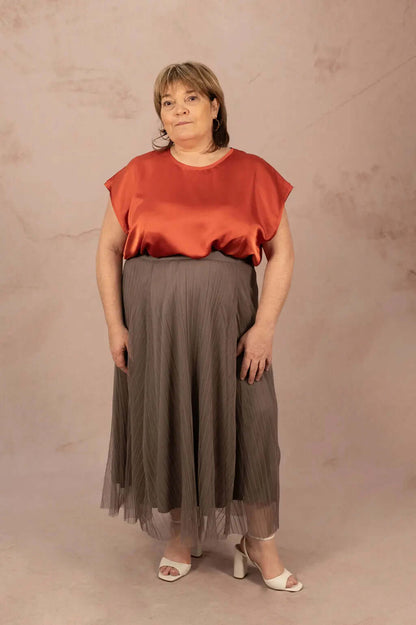 JUPE LAVINA - grande taille -  LAÏLLA