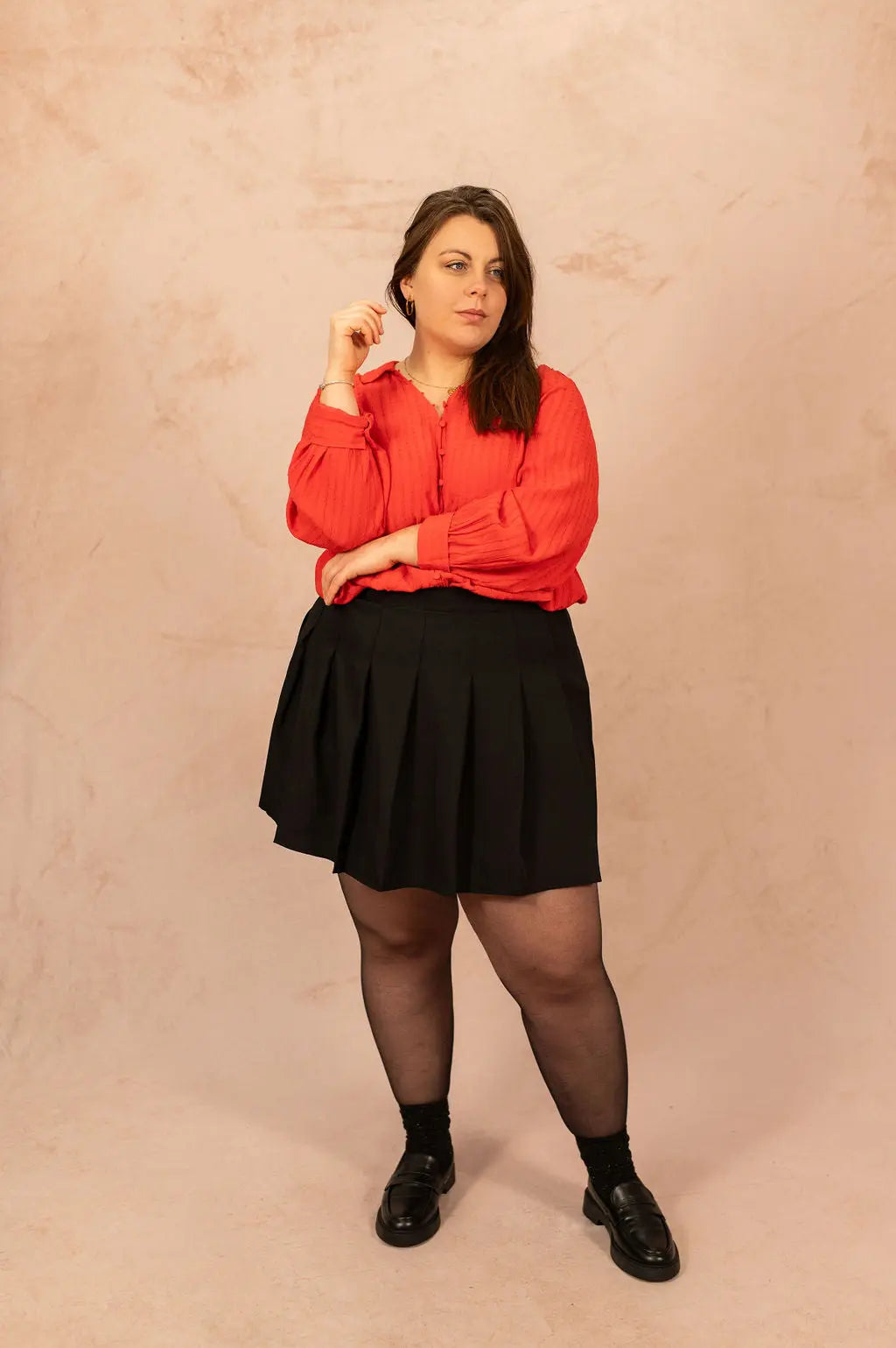 JUPE SHORT BRITNEY - grande taille -  LAÏLLA