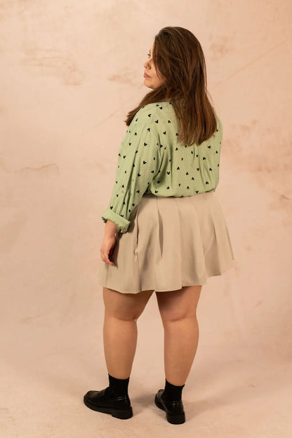 JUPE SHORT BRITNEY - grande taille -  LAÏLLA