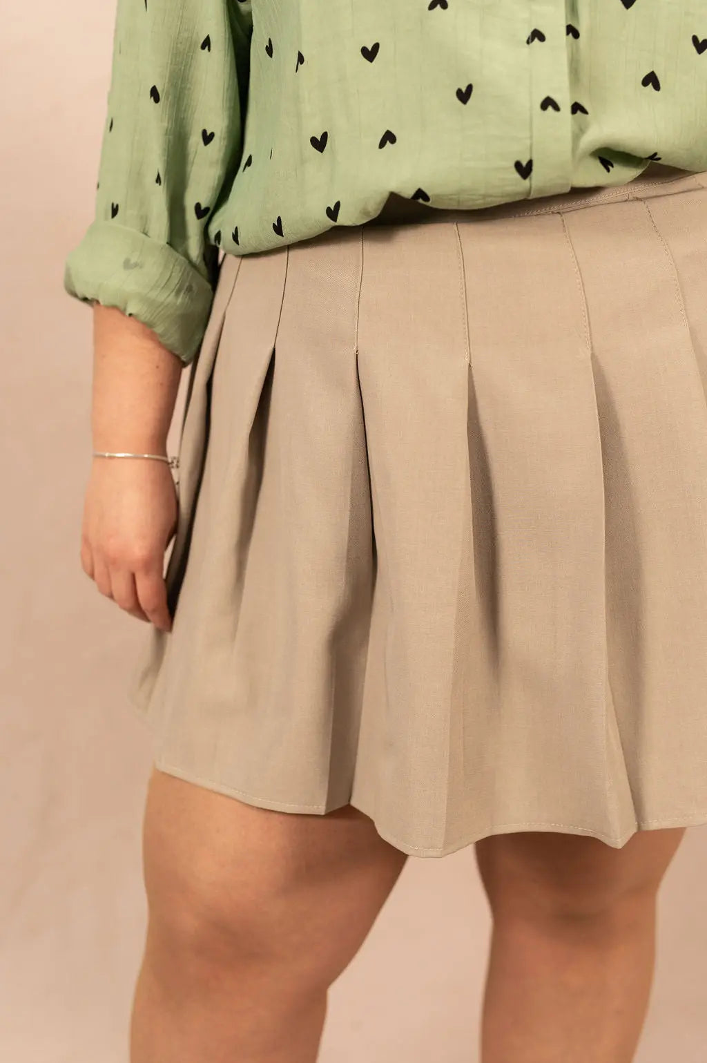 JUPE SHORT BRITNEY - grande taille -  LAÏLLA