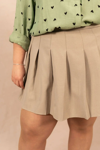 JUPE SHORT BRITNEY - grande taille -  LAÏLLA