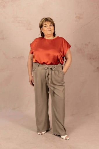 PANTALON  KRISTEL - grande taille -  LAÏLLA