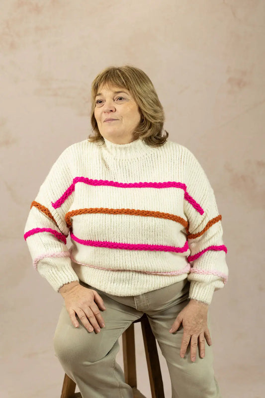 PULL CAMILLE - grande taille -  LAÏLLA