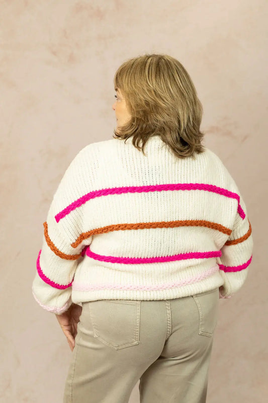 PULL CAMILLE - grande taille -  LAÏLLA