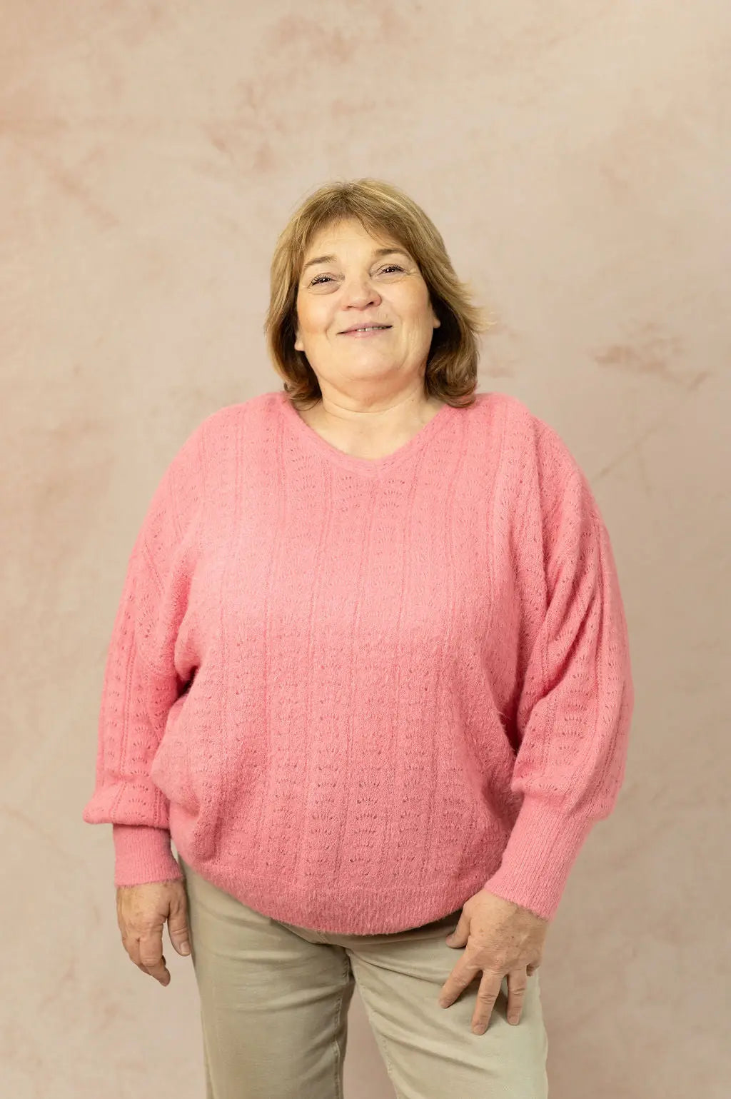 PULL DICTE - grande taille -  LAÏLLA