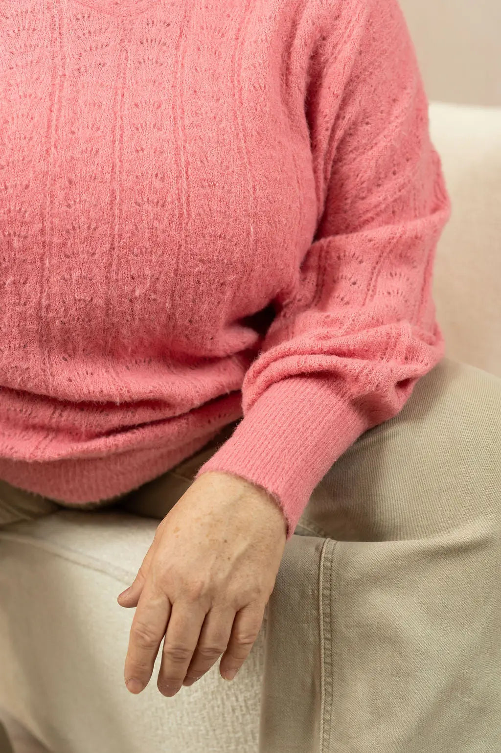 PULL DICTE - grande taille -  LAÏLLA