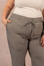 Pantalon tailleur droit - Pantalon Marine - grande taille -  LAÏLLA