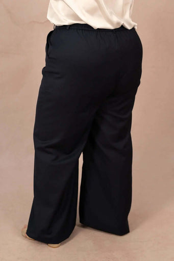 Pantalon tailleur jambes larges - Pantalon Joy - grande taille -  LAÏLLA