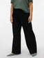 Pantalon habillé noir coupe large – Détail porté – Pantalon Berlin Laïlla