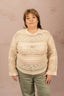 Pull fin en maille ajouré - Pull Lamar - grande taille -  LAÏLLA