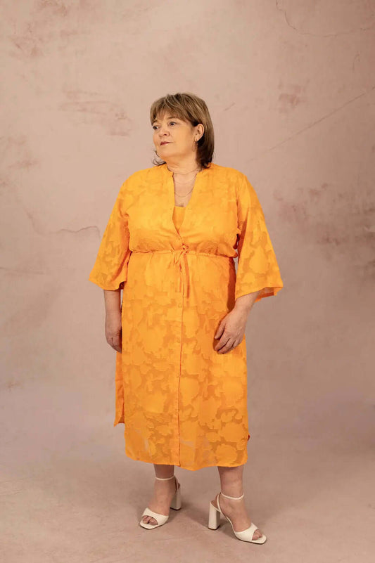 ROBE DELLAVINE - grande taille -  LAÏLLA