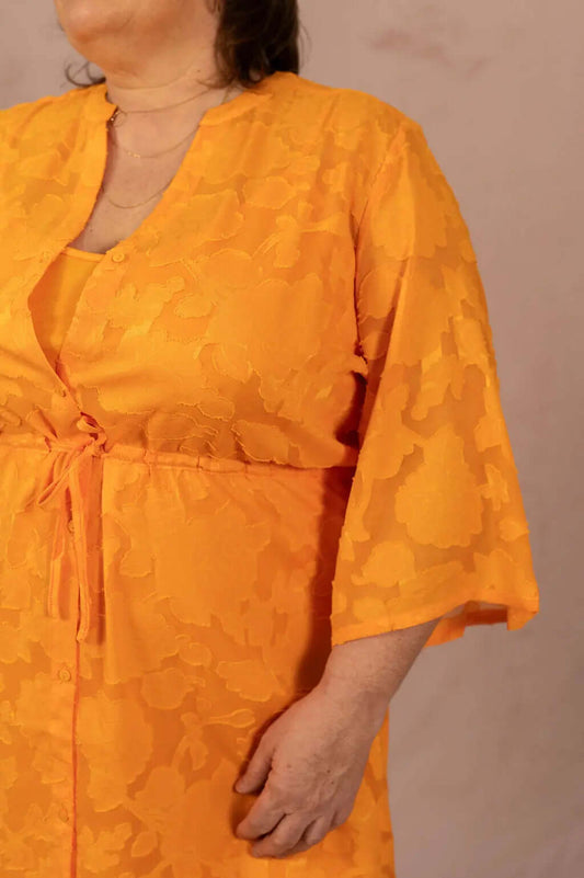 ROBE DELLAVINE - grande taille -  LAÏLLA