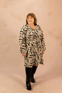 ROBE POET - grande taille -  LAÏLLA