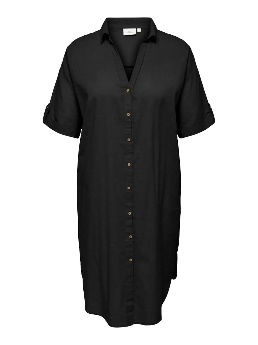 Robe chemise ample en coton - Robe Coco - grande taille -  LAÏLLA