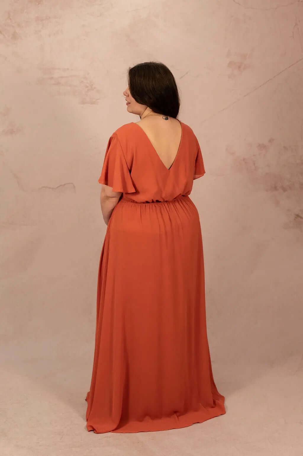 Robe longue en mousseline - Robe Tacha - grande taille -  LAÏLLA