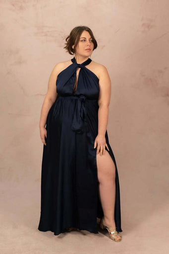Robe longue multi position - Robe Ysée - grande taille -  LAÏLLA