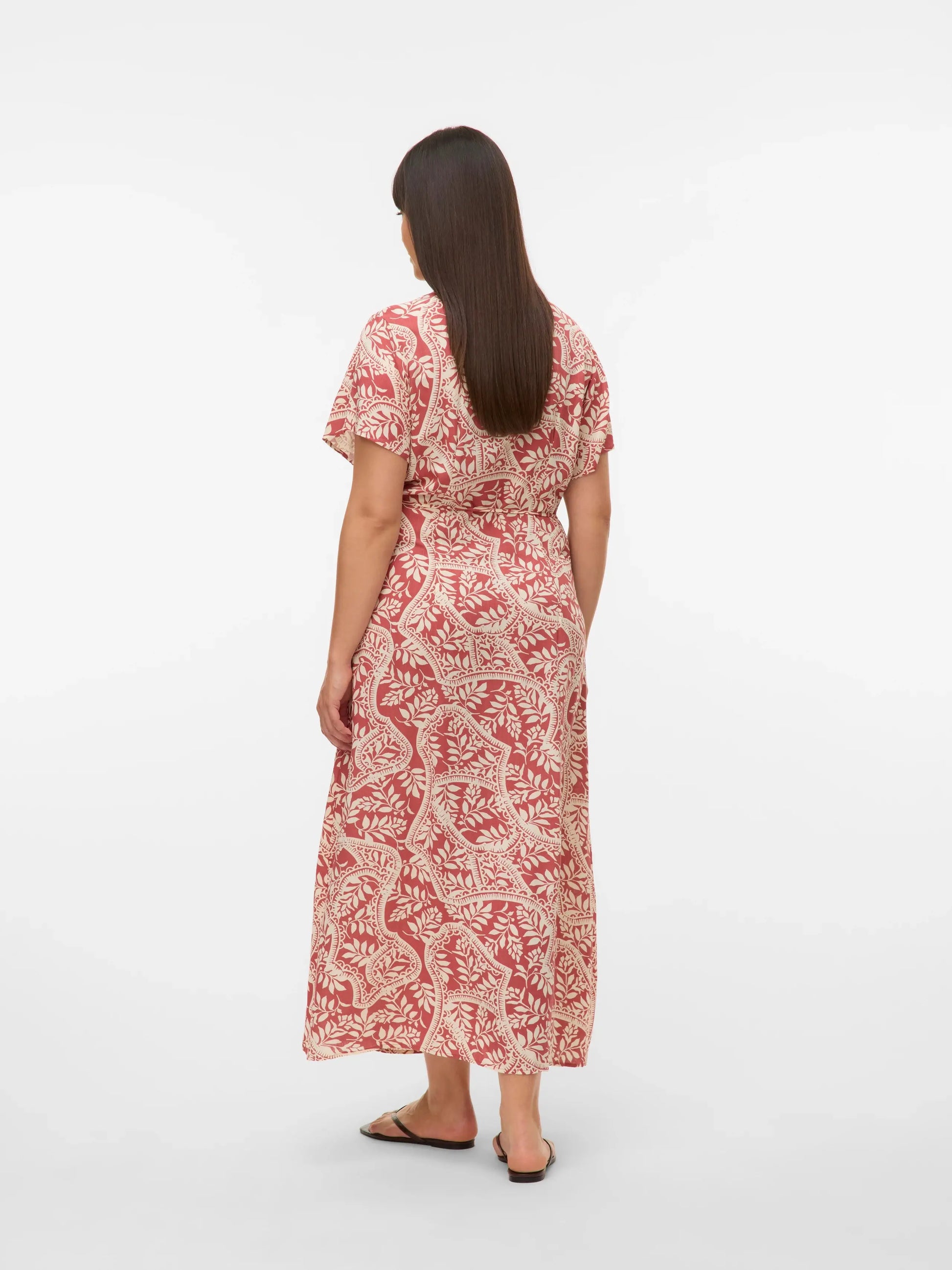 Robe portefeuille à imprimé - Robe Bali - grande taille -  LAÏLLA