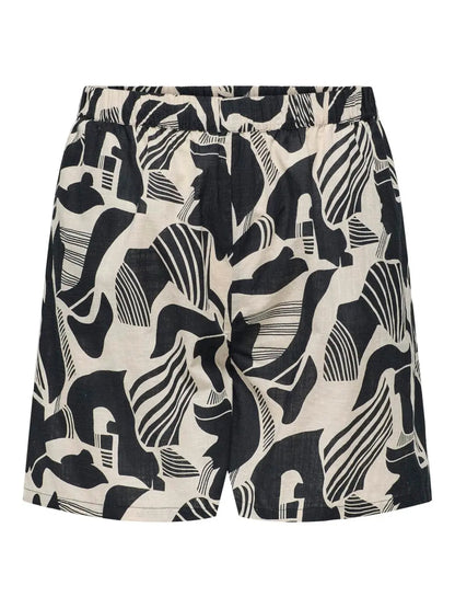 Short en coton à imprimé - Short Malusi - grande taille -  LAÏLLA