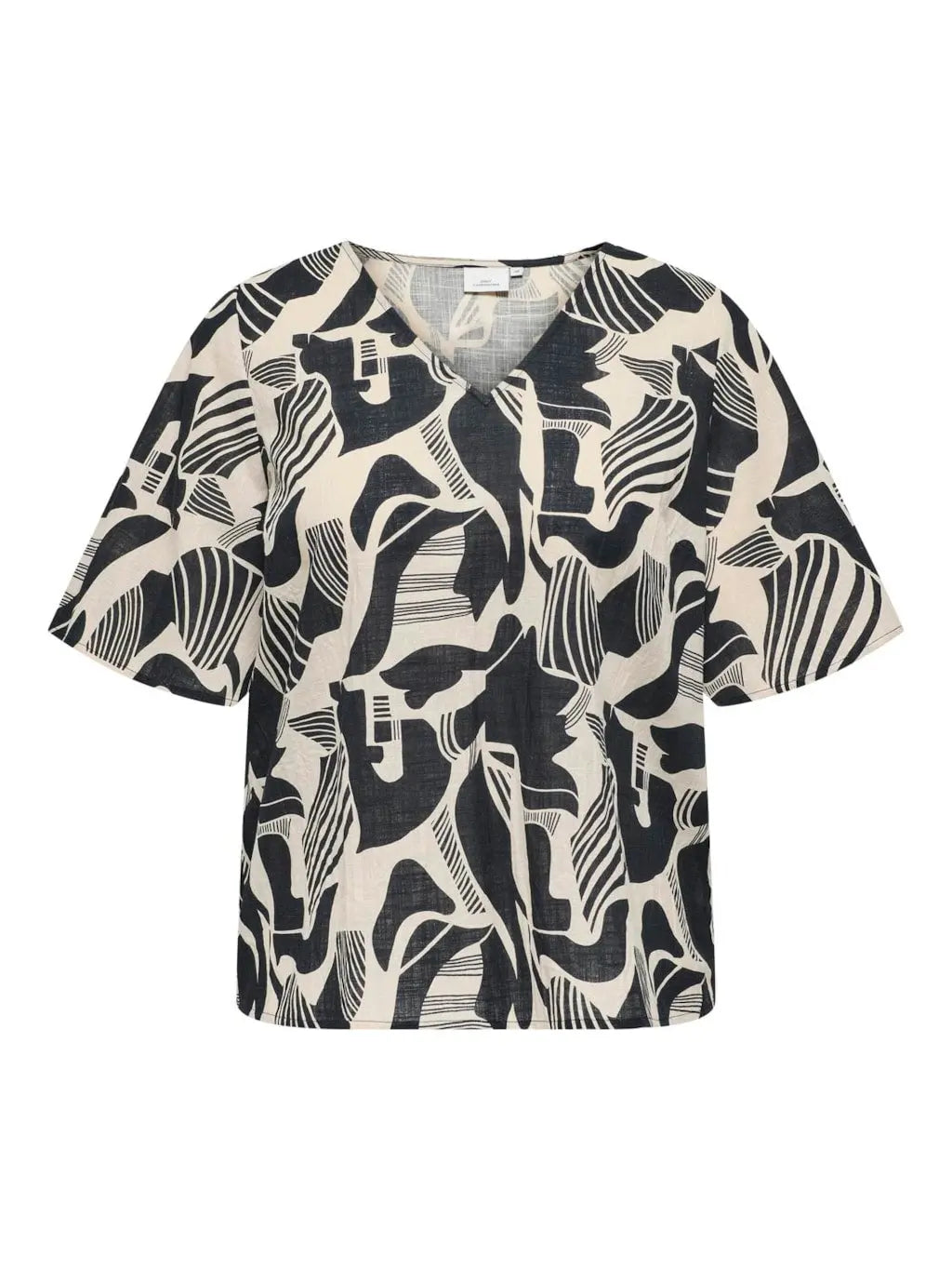 T-shirt en coton à imprimé - T-shirt Malusi - grande taille -  LAÏLLA