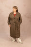 Trench long avec boutons - Trench Chloé - grande taille -  LAÏLLA