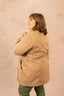 Trench mi-long avec boutons - Trench Valérie - grande taille -  LAÏLLA