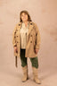 Trench mi-long avec boutons - Trench Valérie - grande taille -  LAÏLLA
