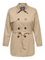 Trench mi-long avec boutons - Trench Valérie - grande taille -  LAÏLLA