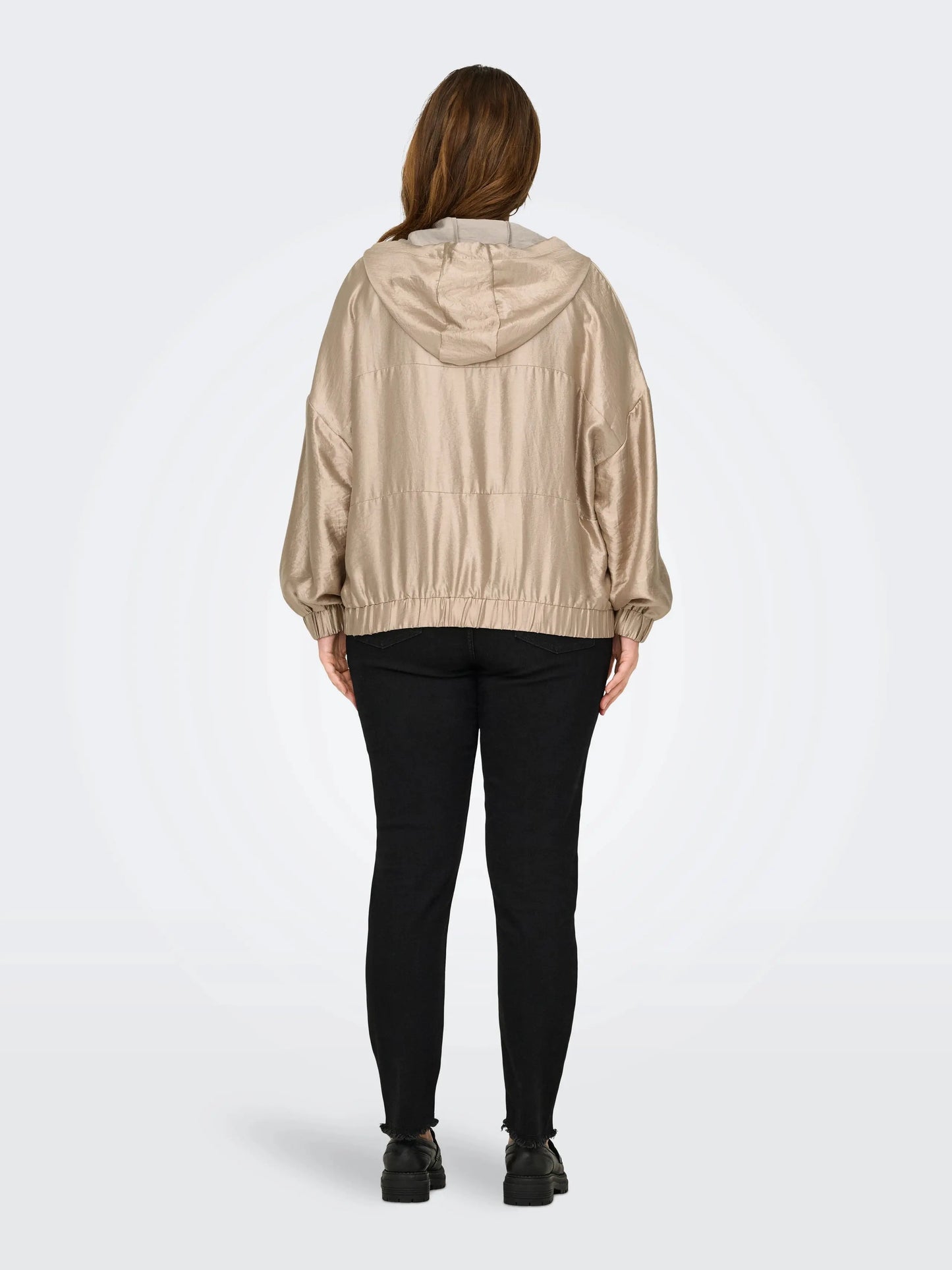 Veste à capuche doré - Veste Grace - grande taille -  LAÏLLA