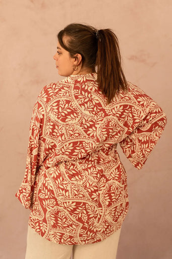 Veste kimono à imprimé - Kimono Bali - grande taille -  LAÏLLA